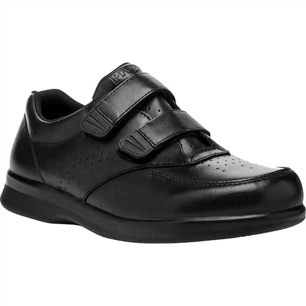 NEW PROPET men's vista strap walker athletic orthopedic shoe in black